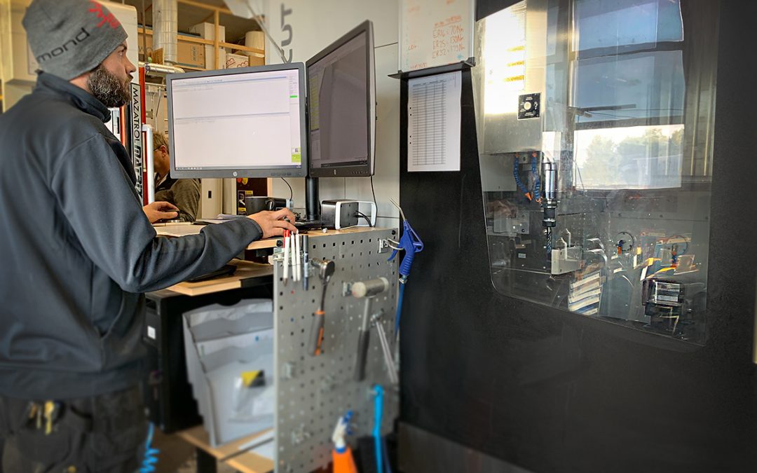 Fräsmaskin, Microcut MCU-5X med Heidenhain styrsystem