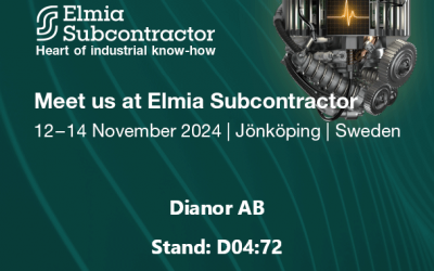 Visit us at Elmia Subcontractor